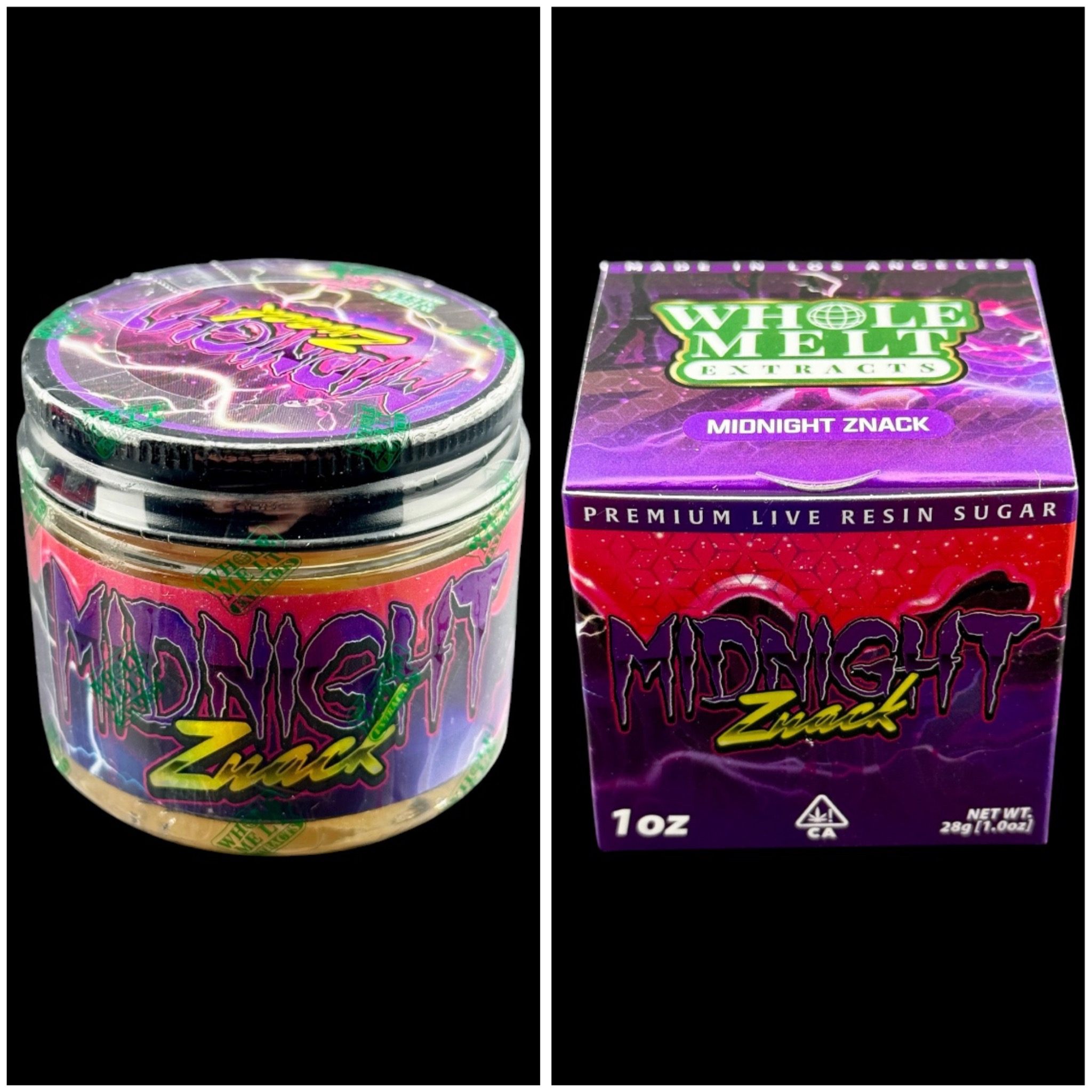 Midnight Znack - 1oz live resin sugar [Whole Melt Extracts]