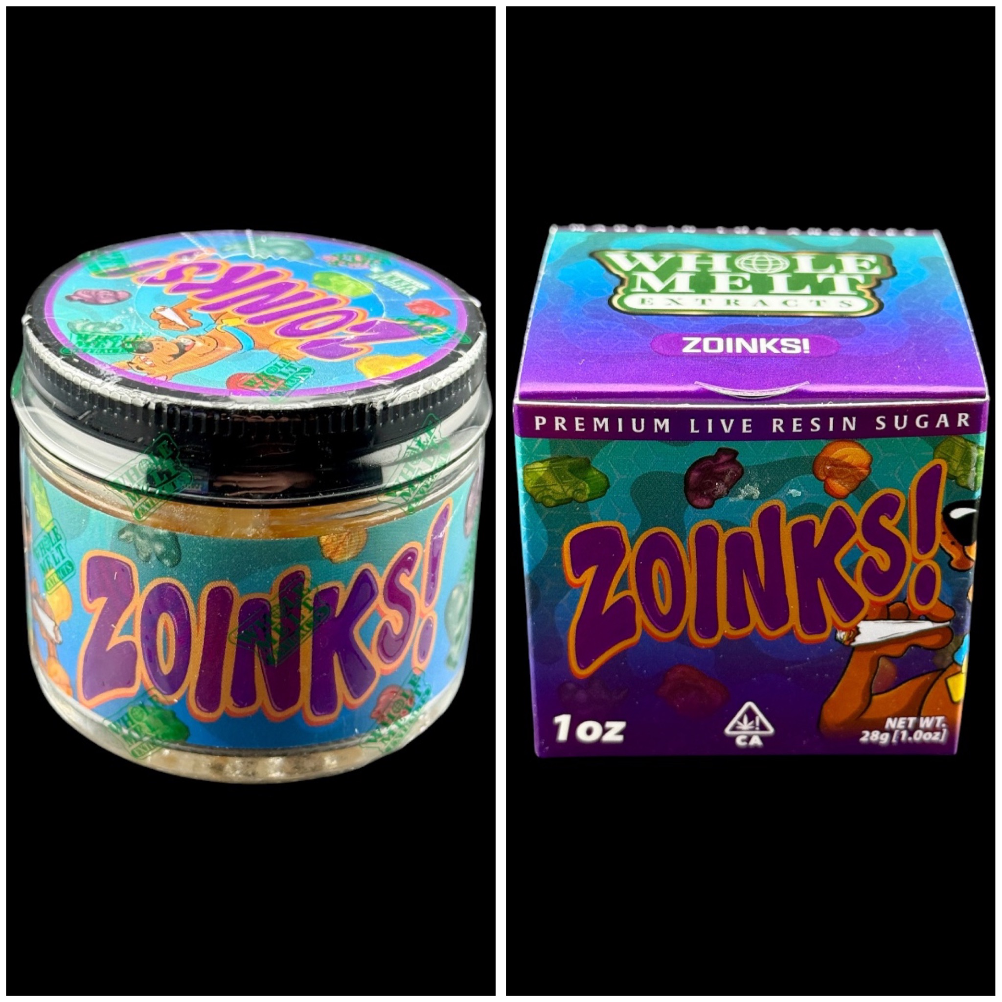 Zoinks! - 1oz live resin sugar [Whole Melt Extracts]