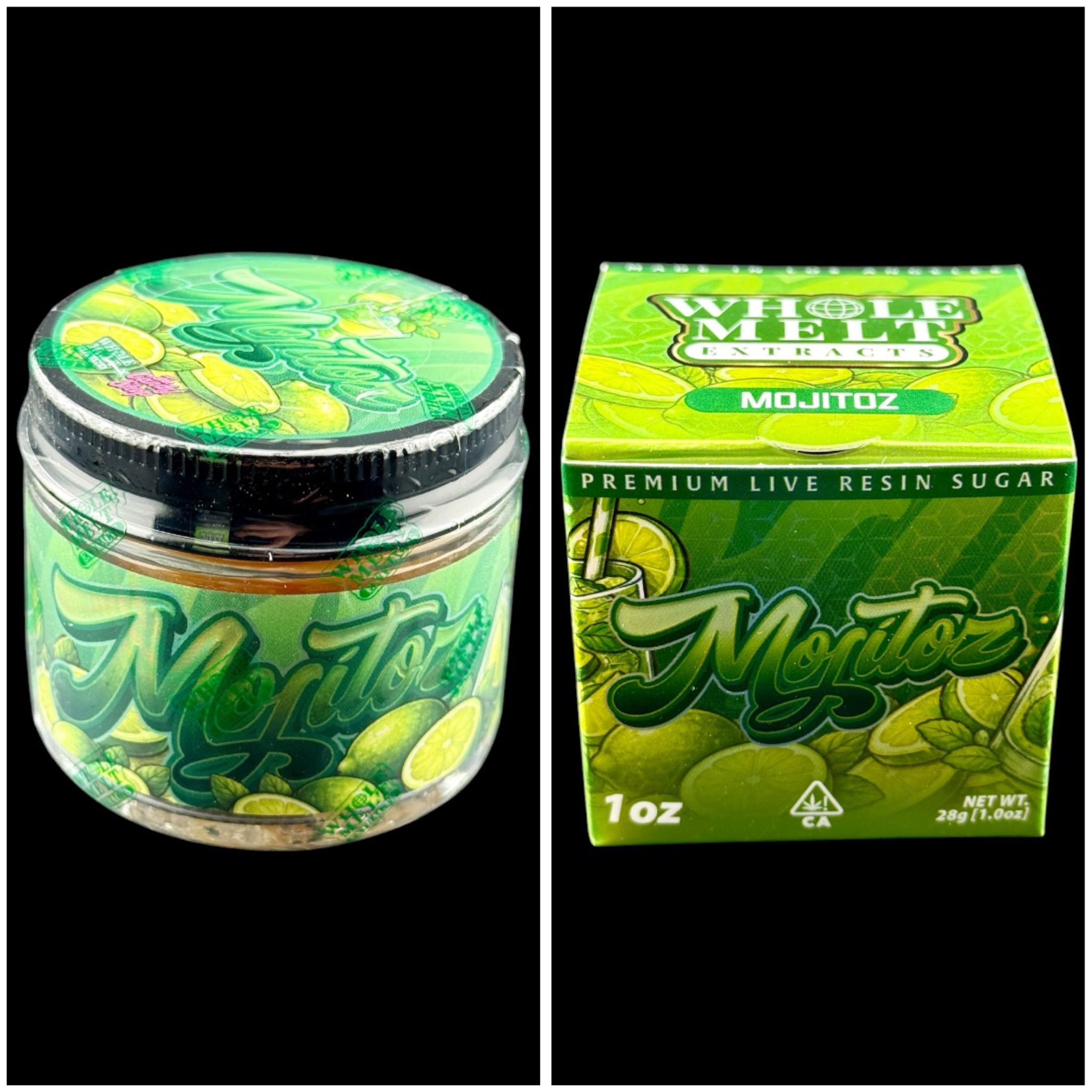 Mojitoz - 1oz live resin sugar [Whole Melt Extracts]