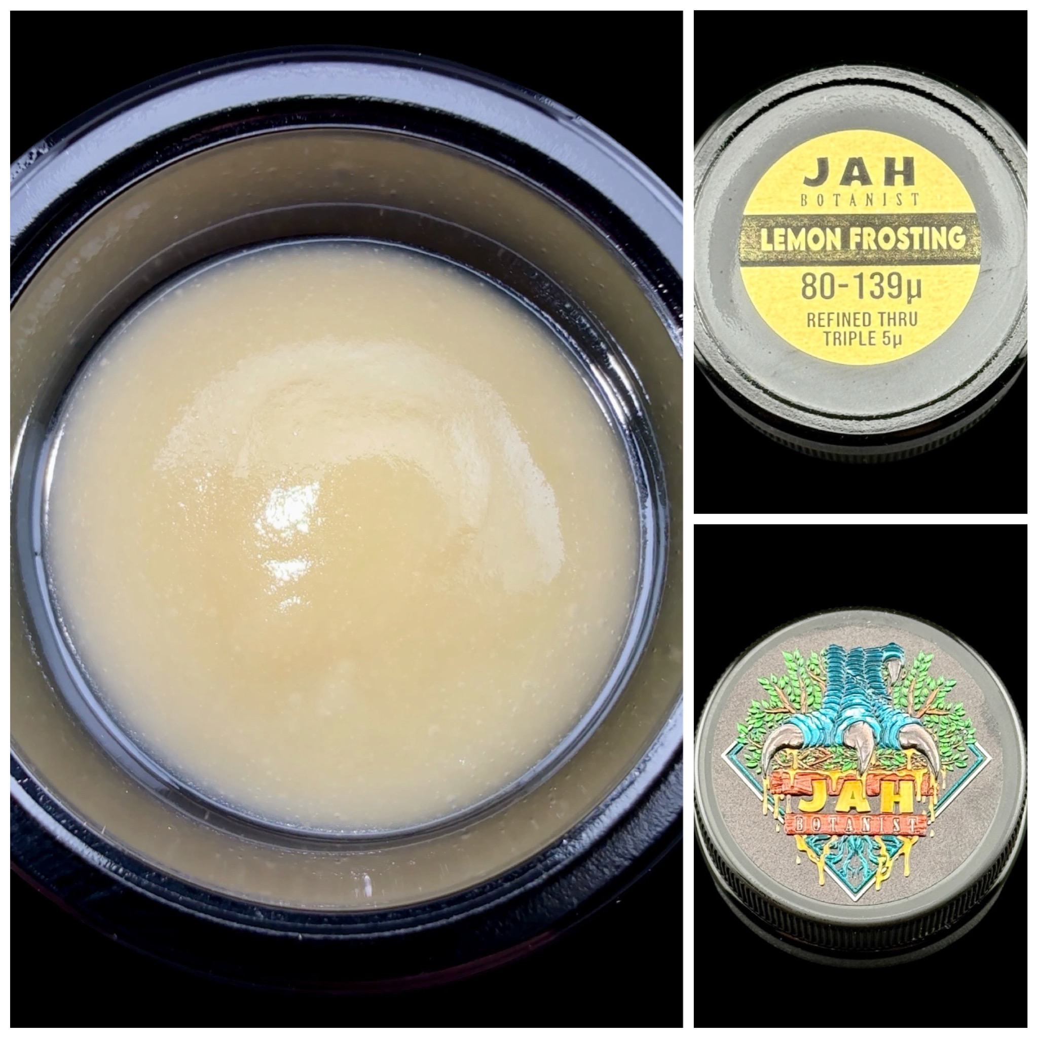 Lemon Frosting - 2g live rosin [Dino Squish x Jah Botanist]