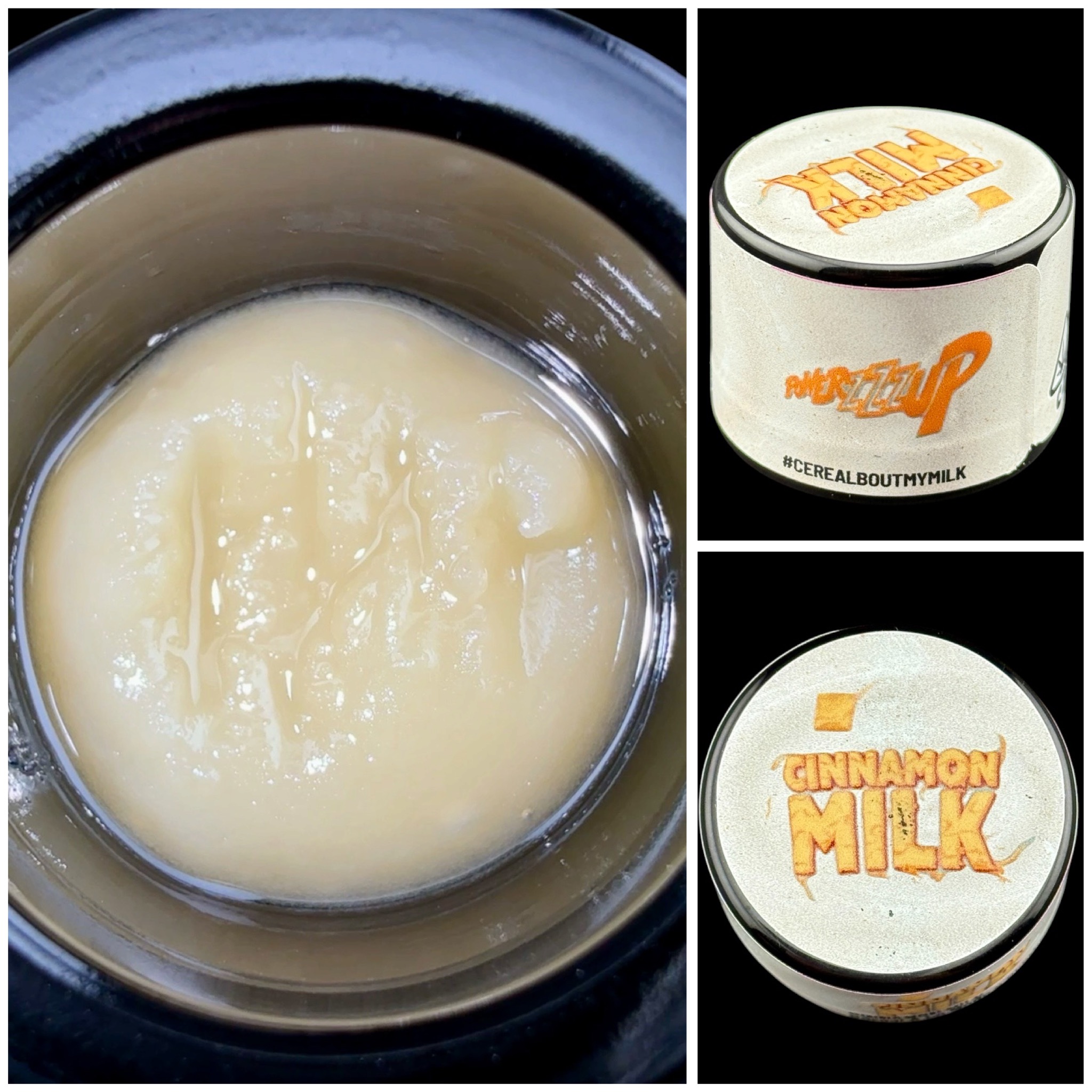 Cinnamon Milk - 1g live rosin [PowerzZzUp x Snow Man Extracts]