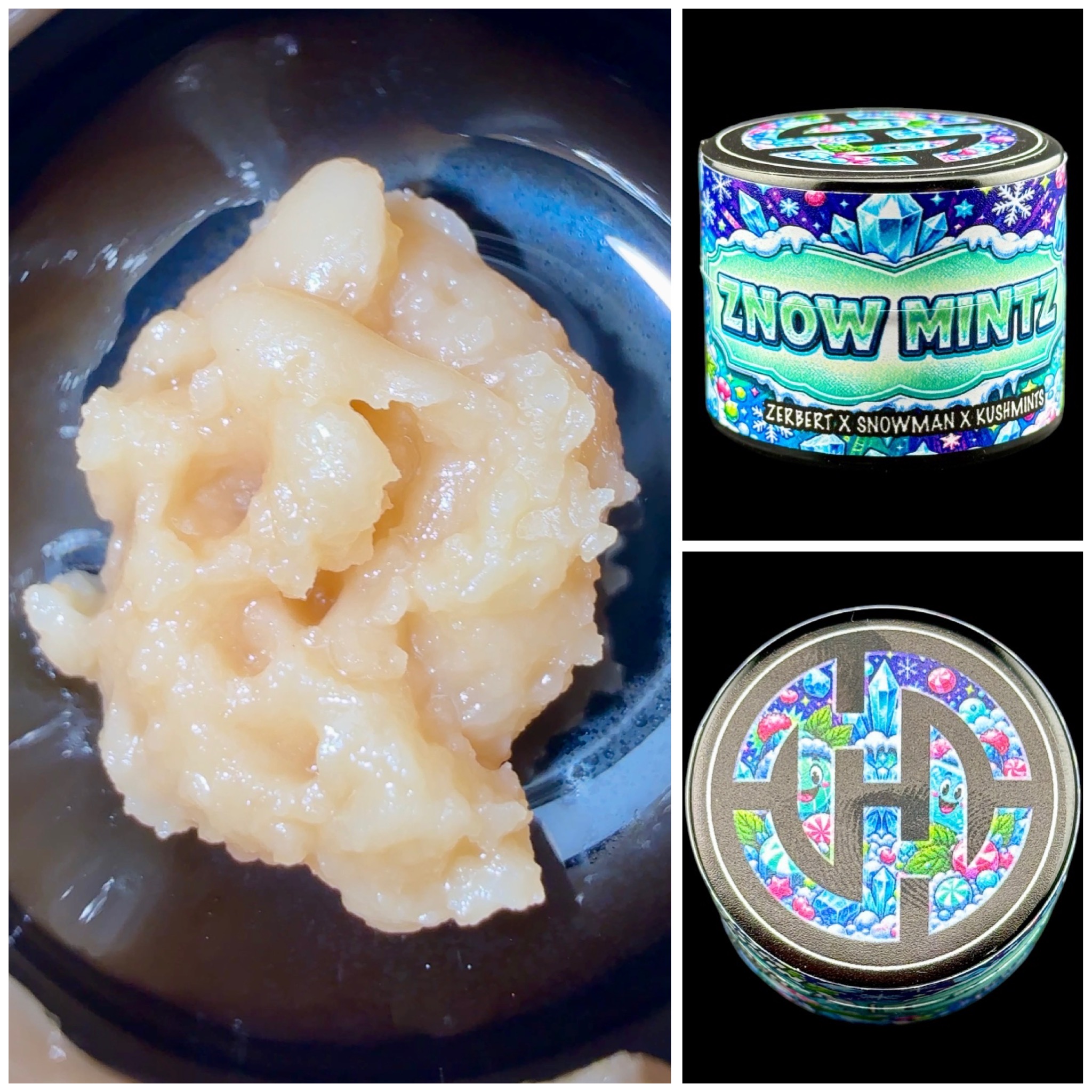 Znow Mintz - 1g live rosin [Hash Headz]