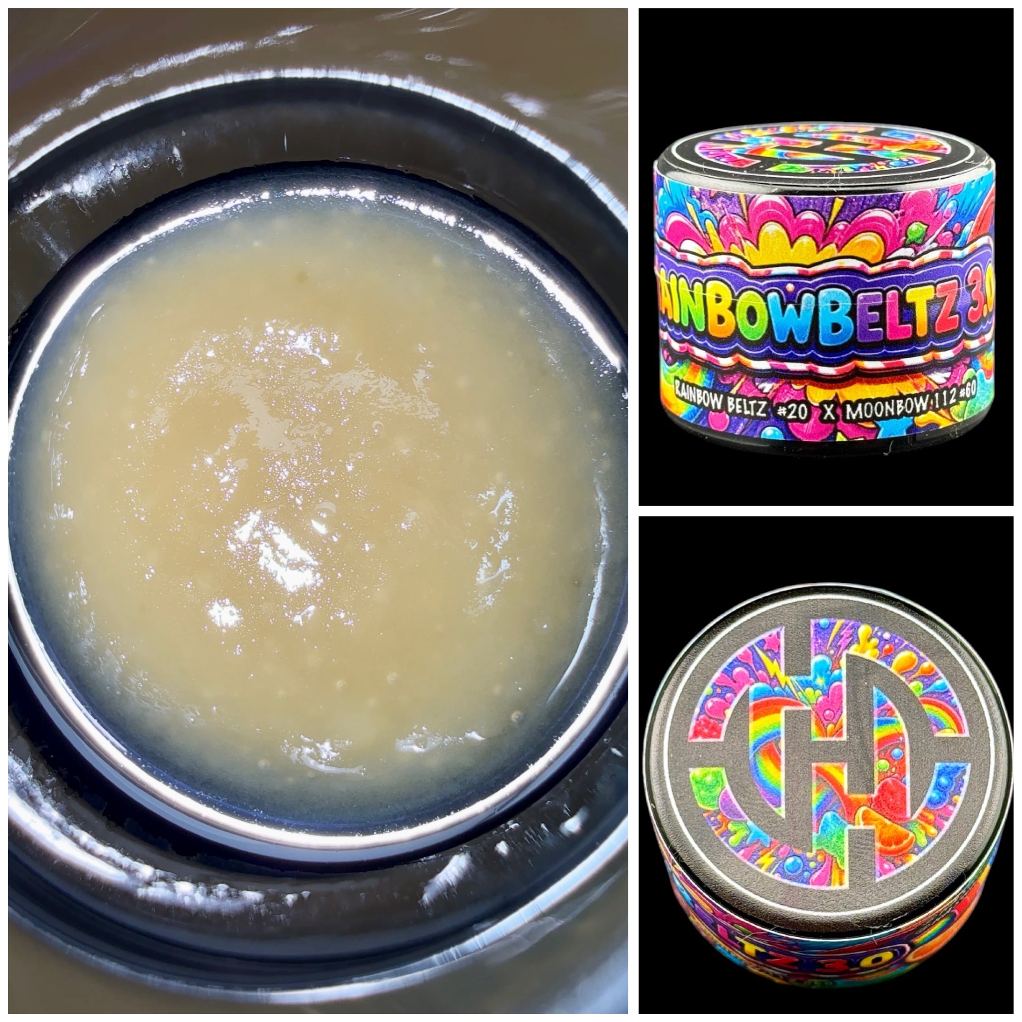 Rainbow Beltz 3.0 - 1g live rosin [Hash Headz]