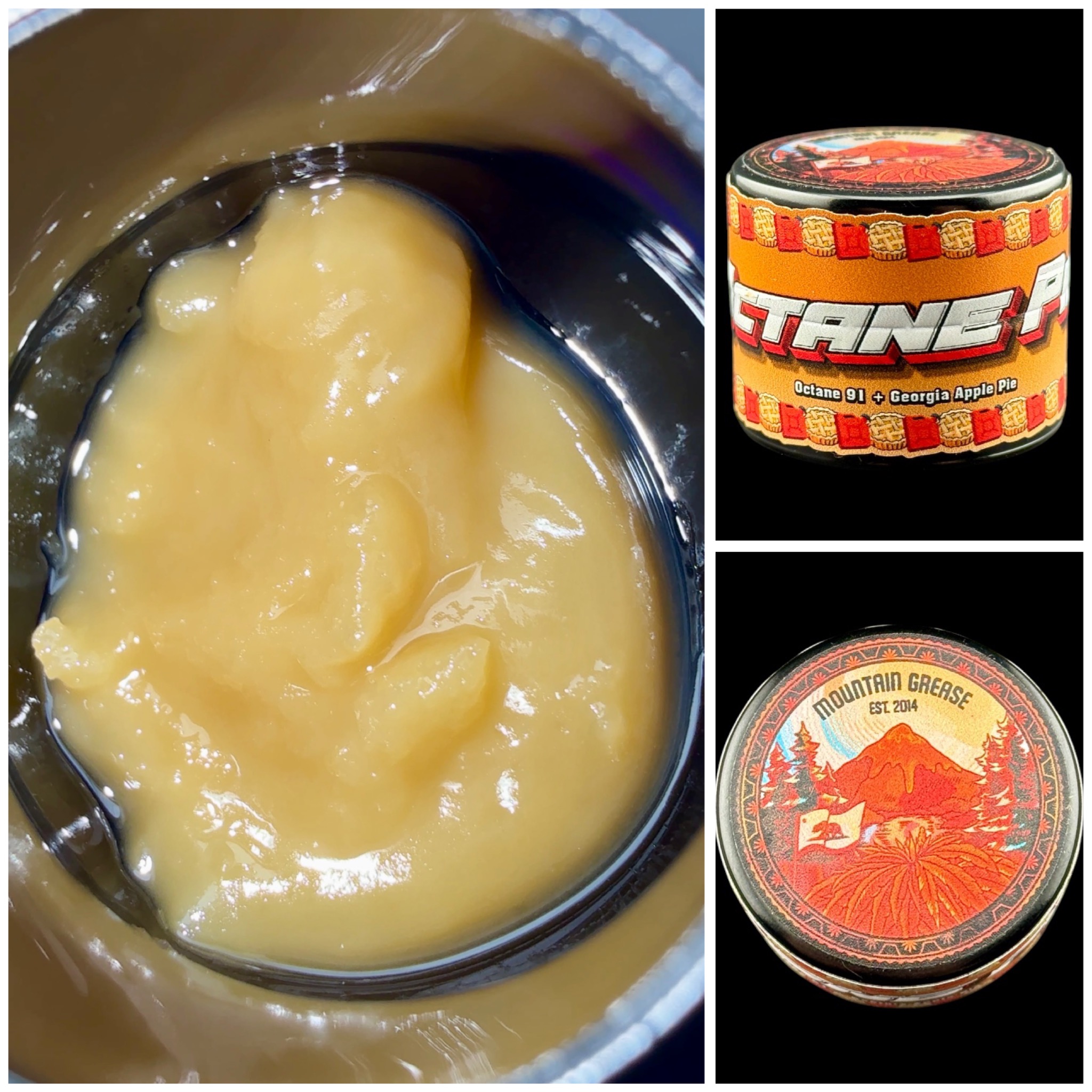 Octane Pie - 2g live rosin [Mountain Grease]