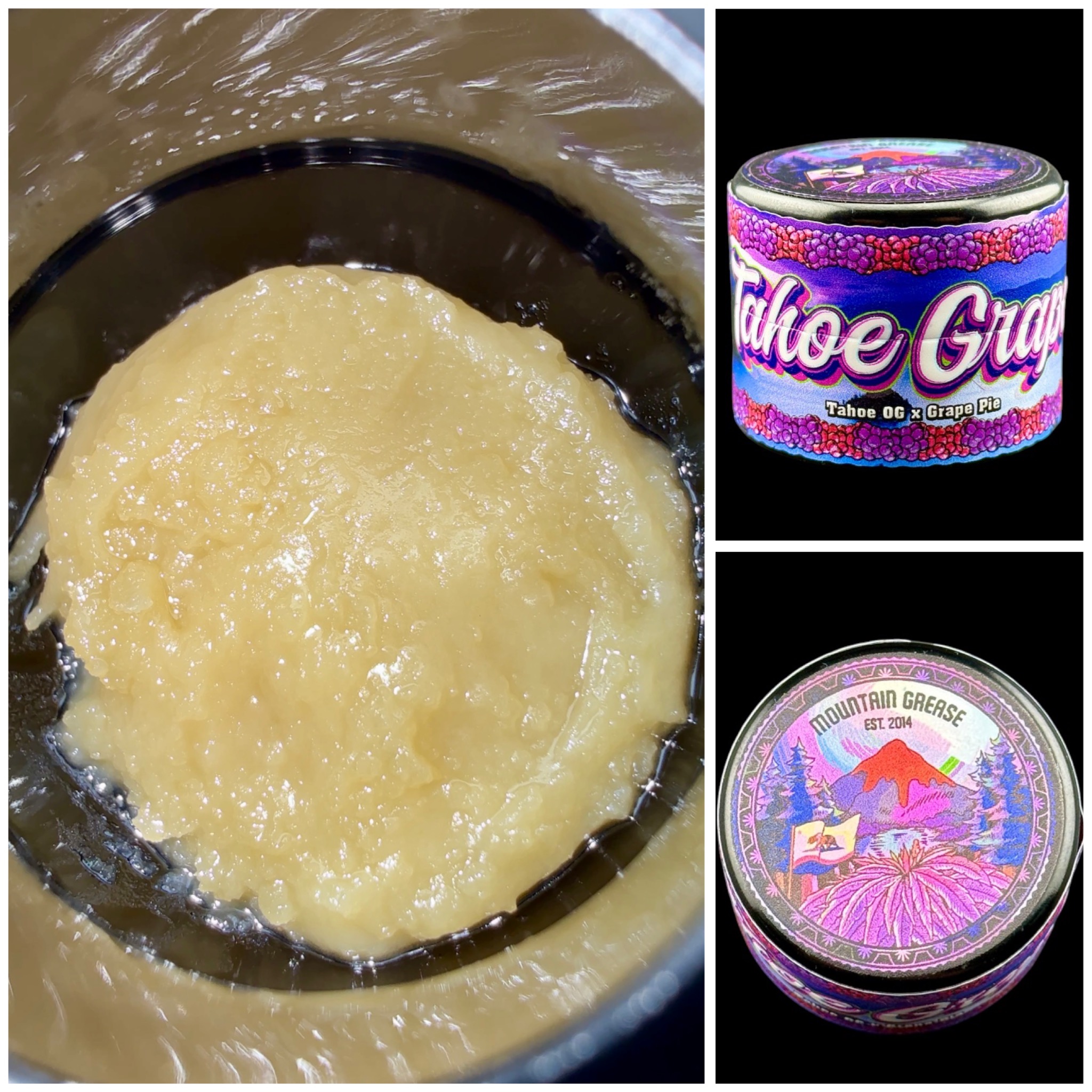 Tahoe Grape - 2g live rosin [Mountain Grease]
