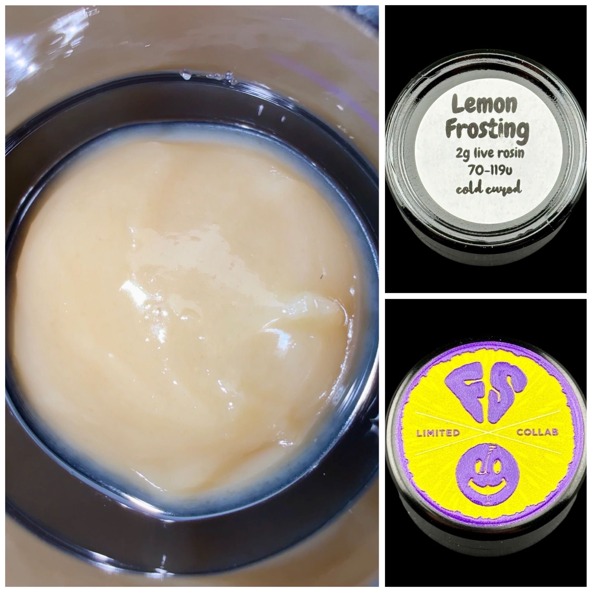 Lemon Frosting - 2g live rosin [Fresh Squeeze]
