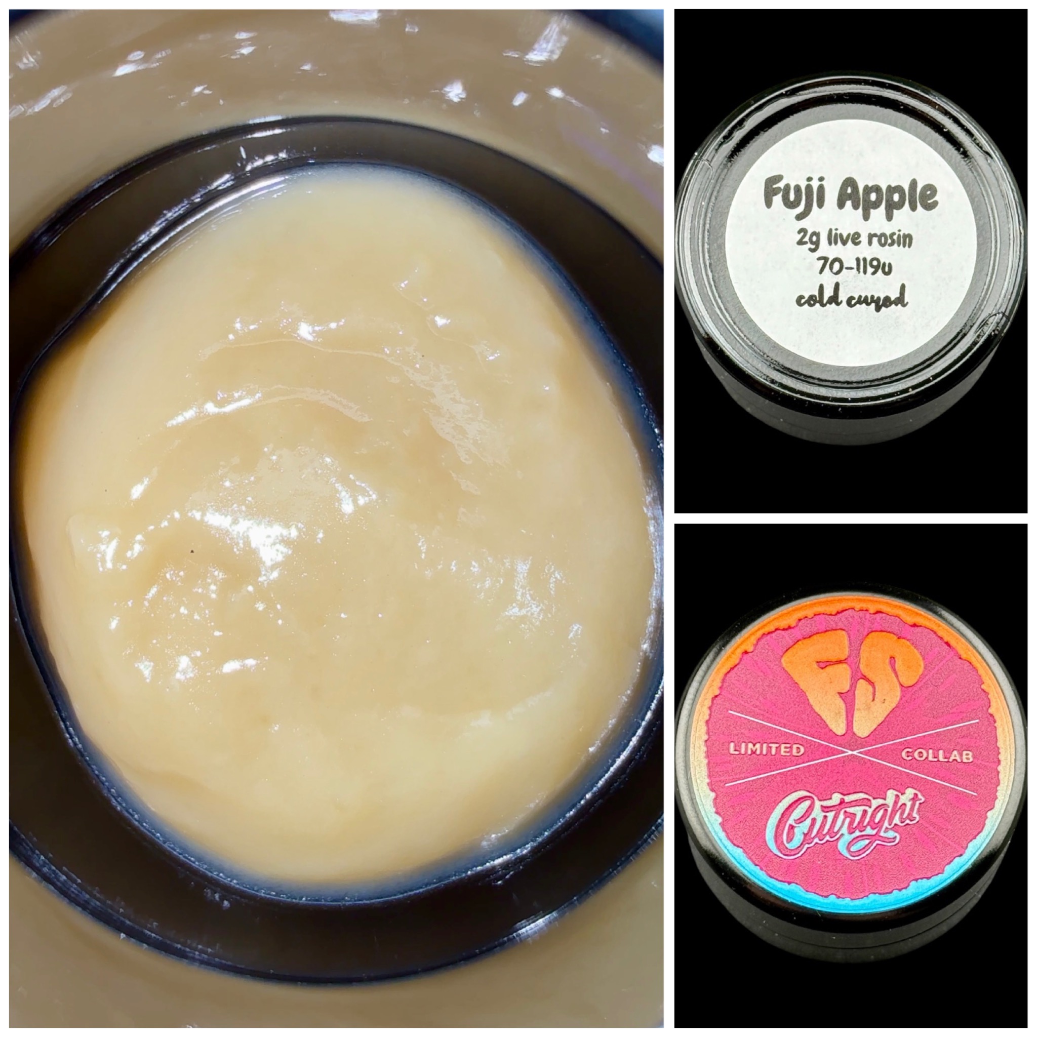 Fuji Apple - 2g live rosin [Fresh Squeeze x Cutright]