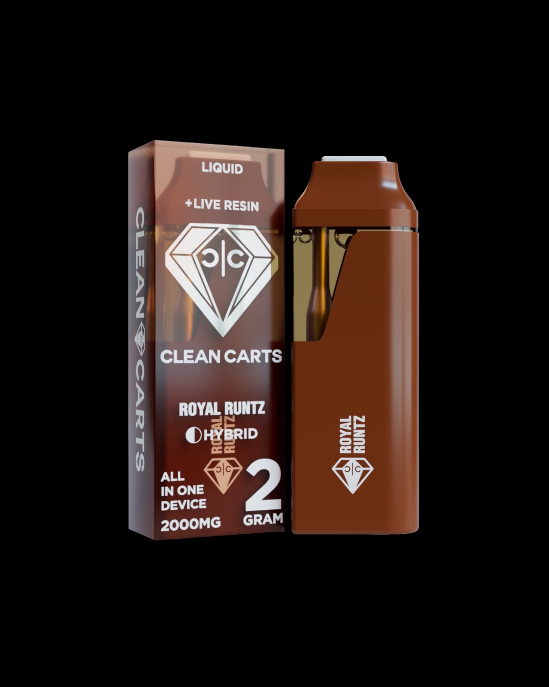 Royal Runtz - 2g live resin disposable [Clean Carts]