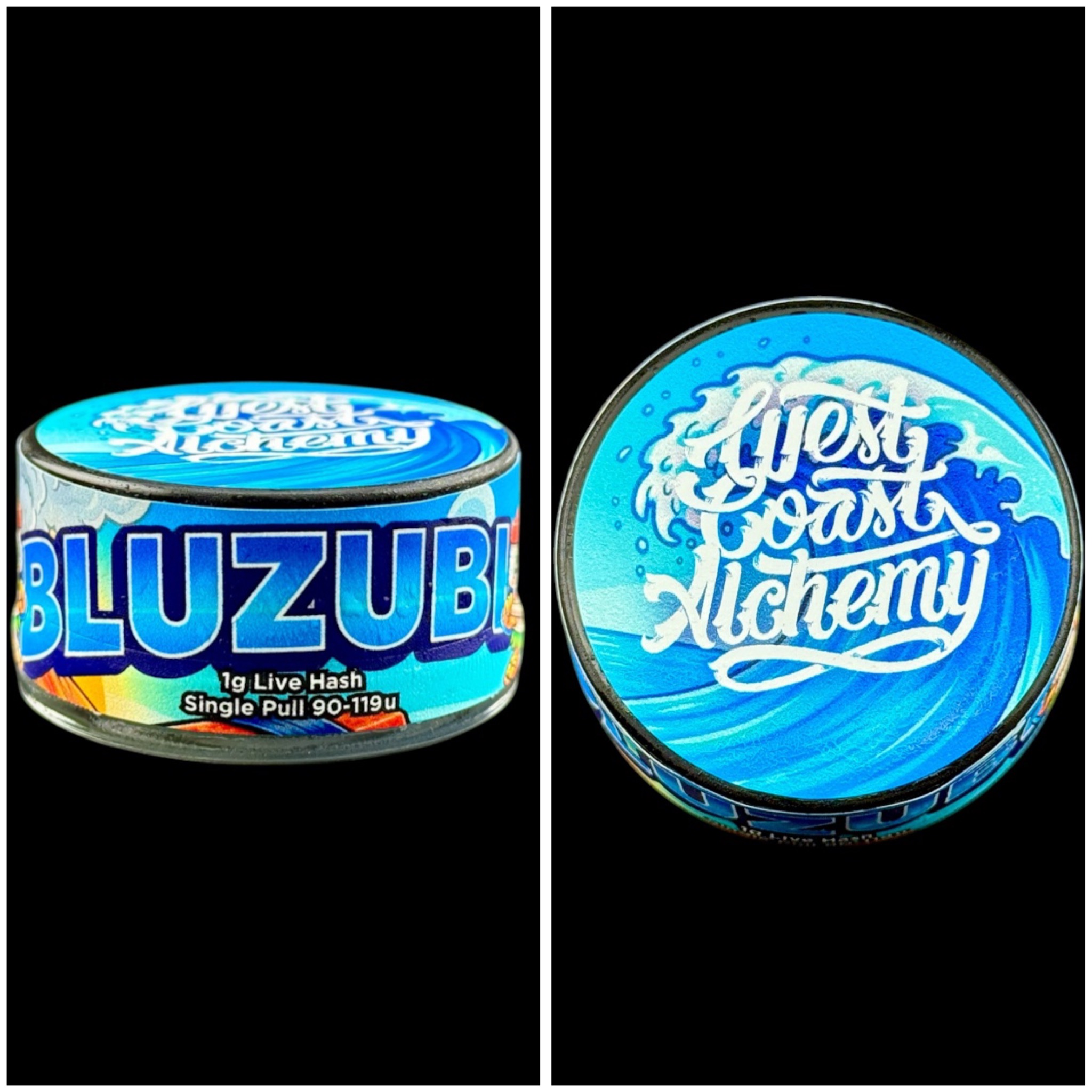 Bluzubi - 1g full melt water hash [West Coast Alchemy]