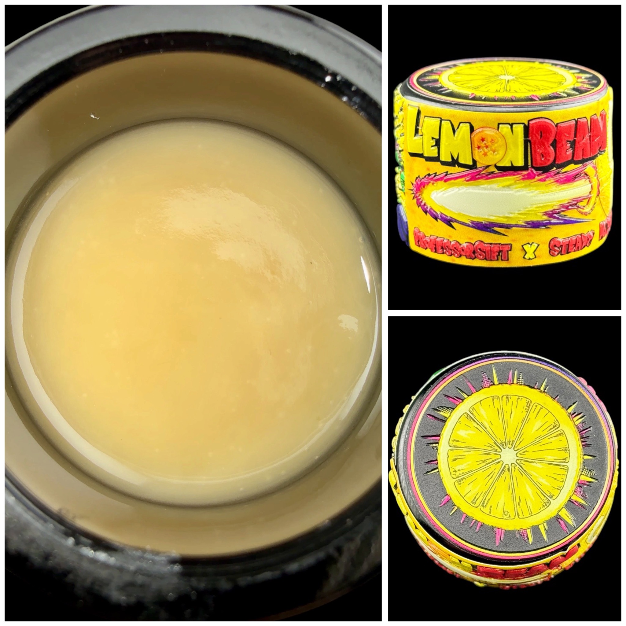 Lemon Beam - 2g live rosin [ProfessorSift x Steady Kushin]