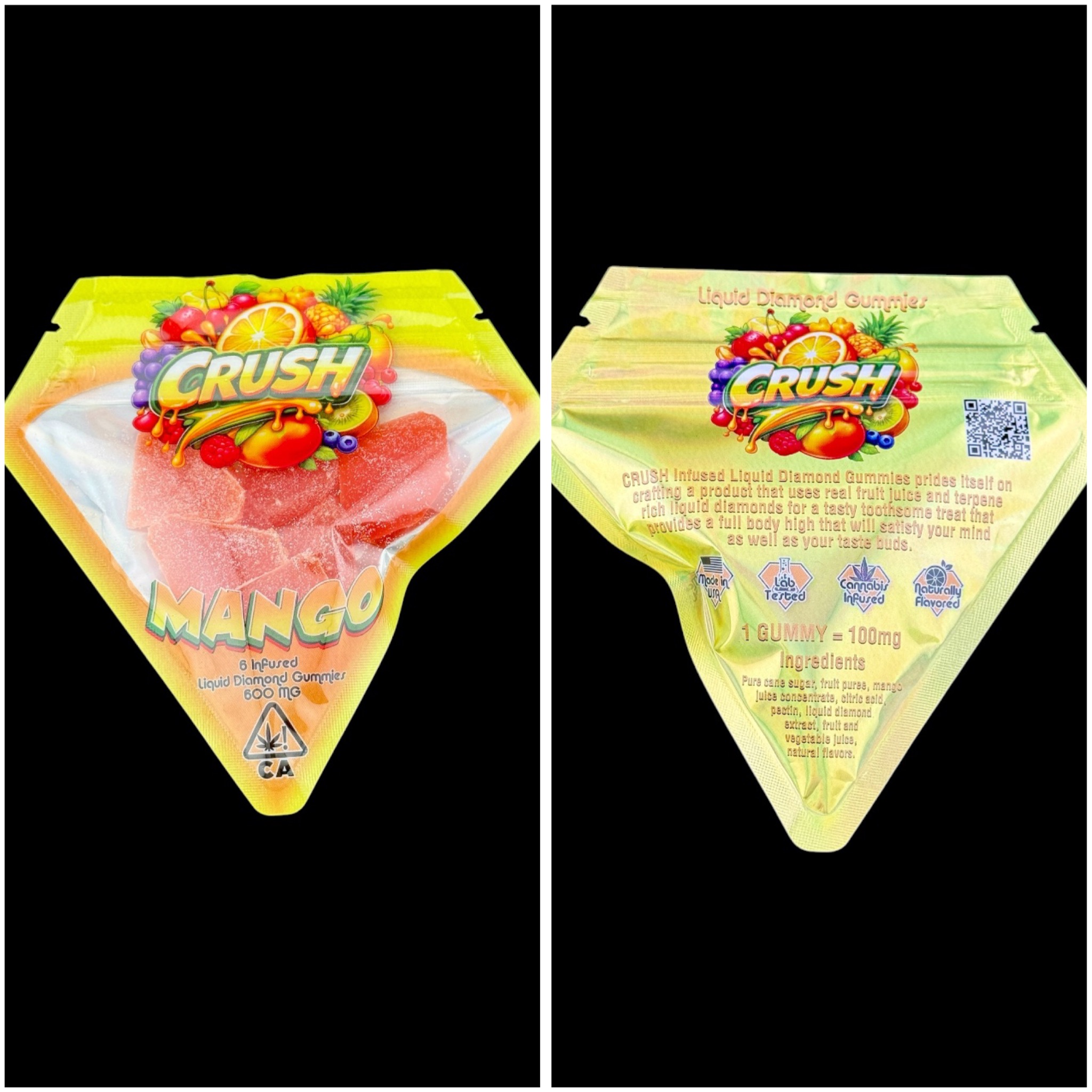 Mango - 600mg gummies [Crush]