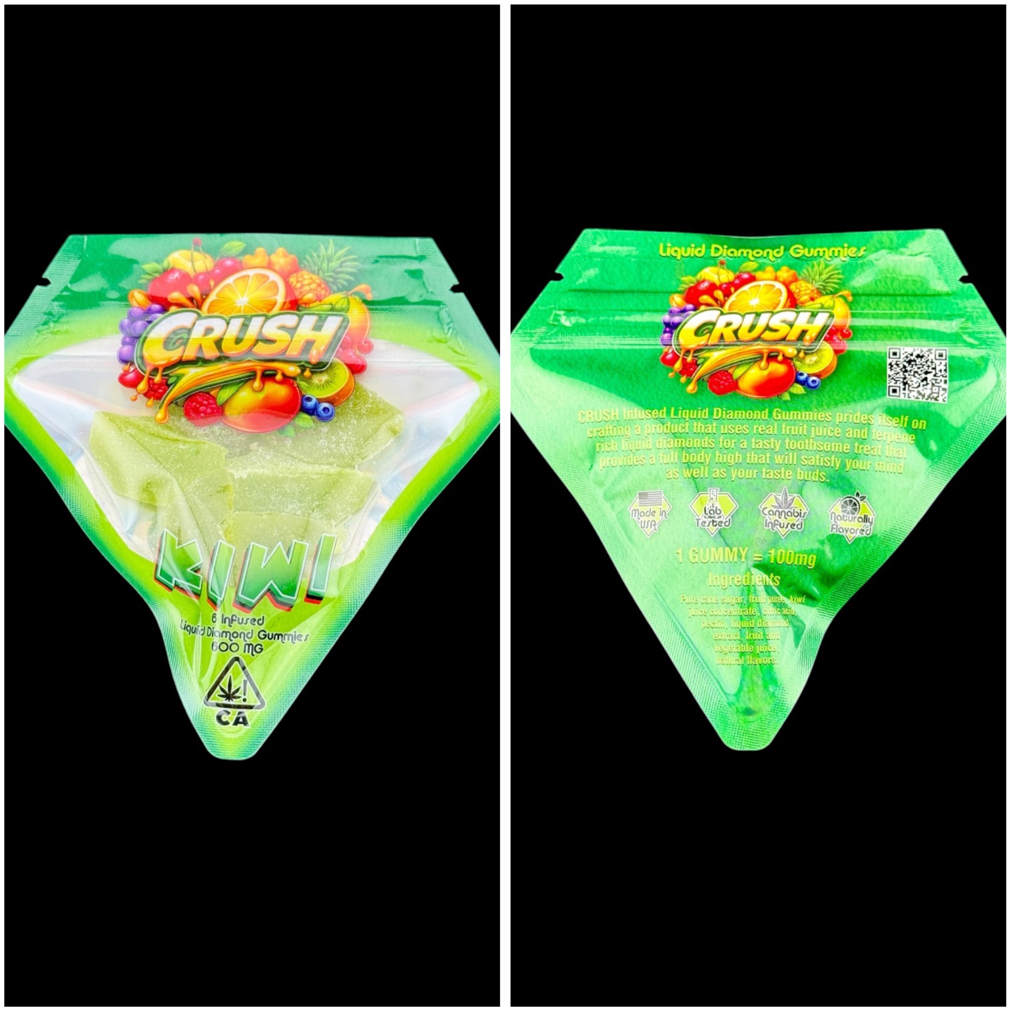 Kiwi - 600mg gummies [Crush]