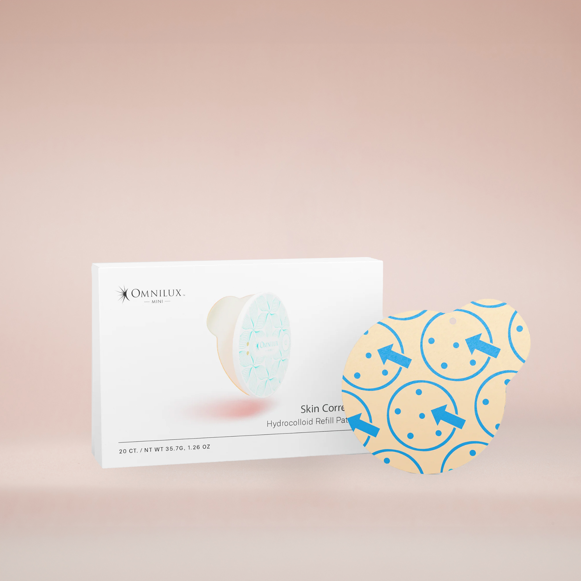 Omnilux Skin Corrector Hydrocolloid REFILL Patches (20 ct) product image