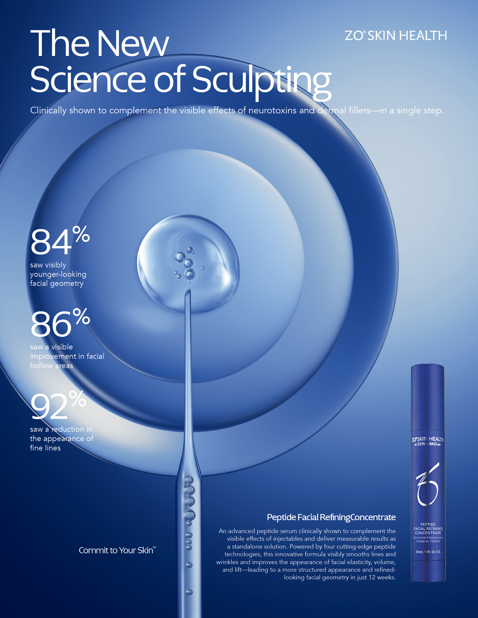 ZO Peptide Facial Refining Concentrate | The Vanity Lab