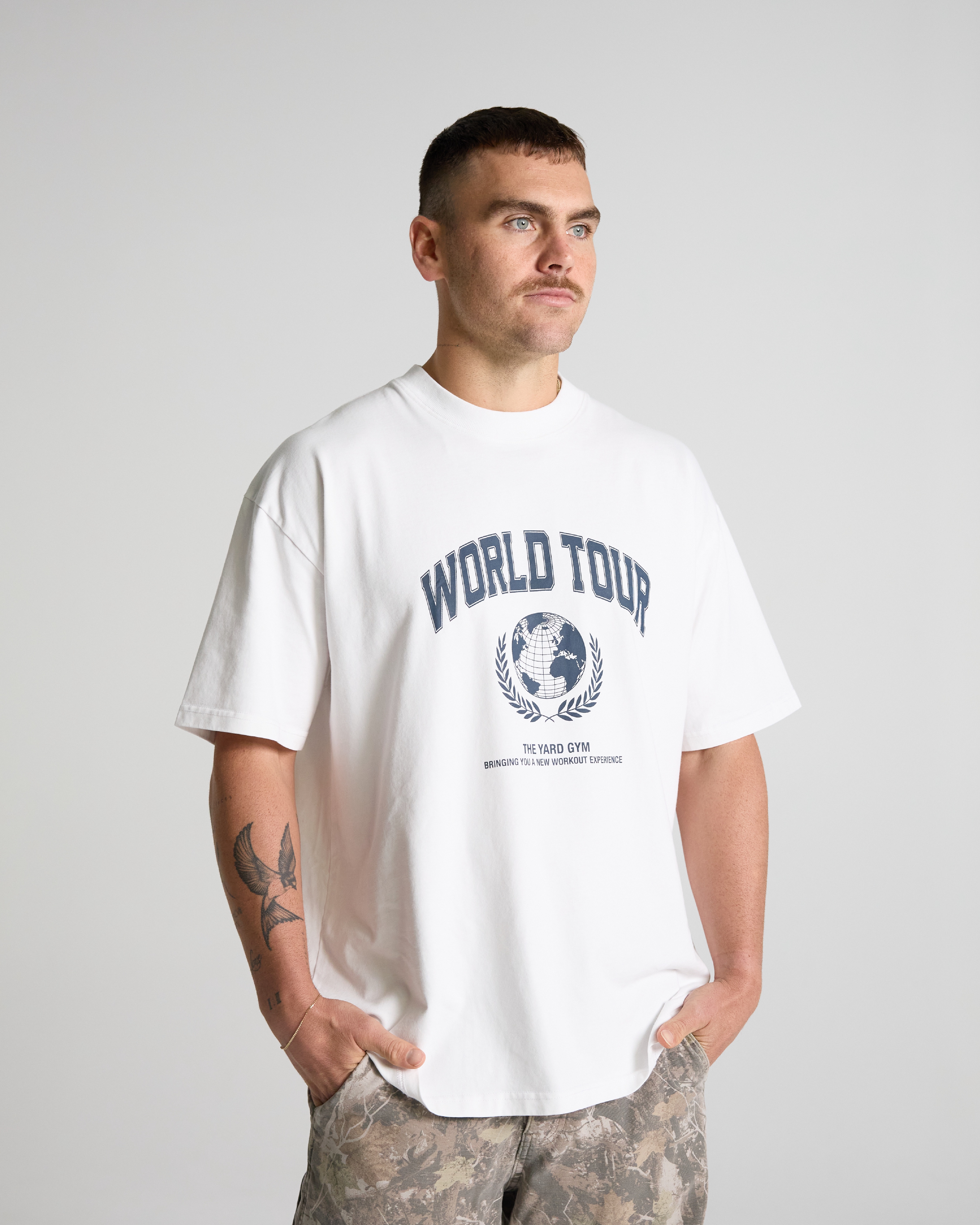 World Tour Tee - White