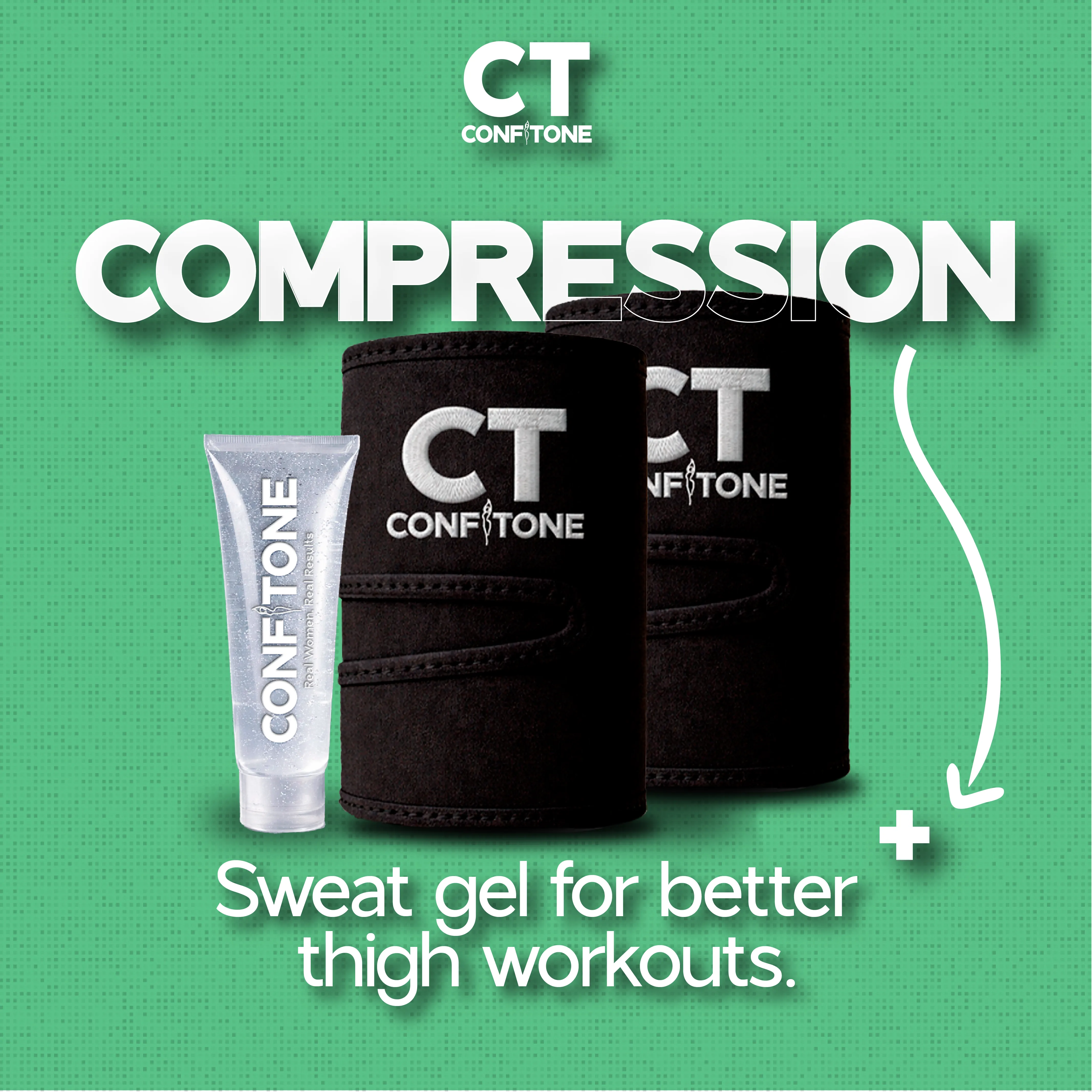 Thigh Trimmer + Sweat Boost Gel (Fat Burning Combo)
