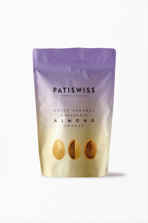 Patiswiss Dolce Caramel Chocolate Almond Dragee 80 g / 2.8 oz