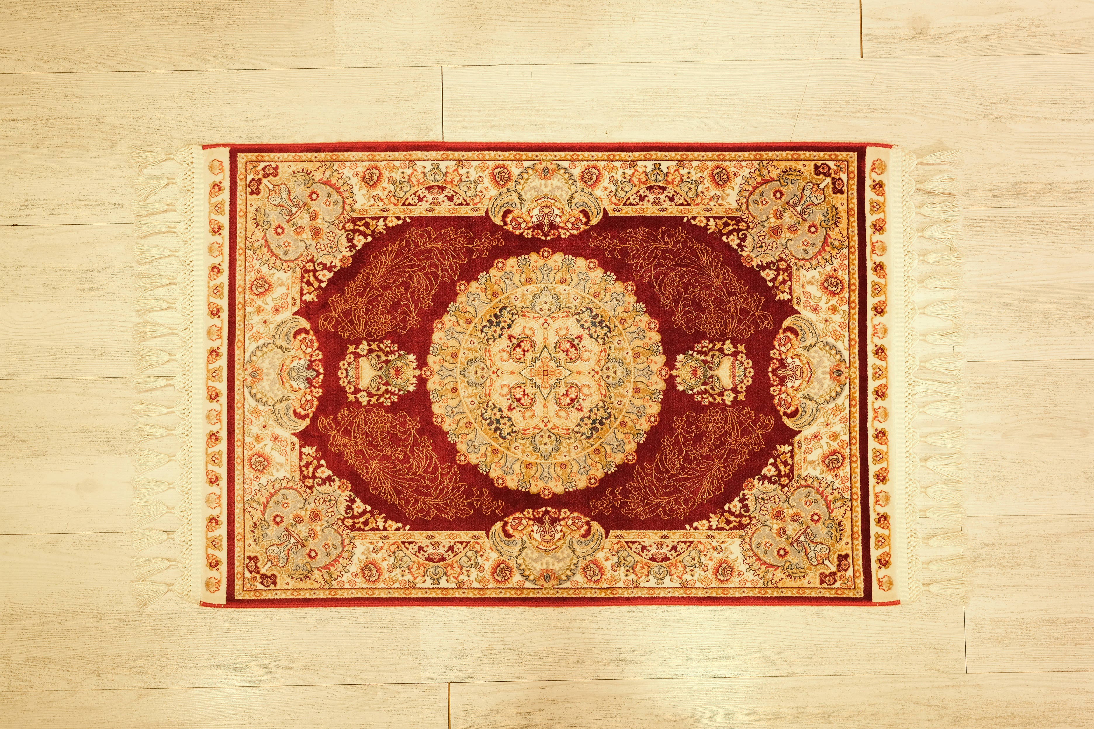 Madalyon Turkish Handmade Vintage Rug, Silk Rug