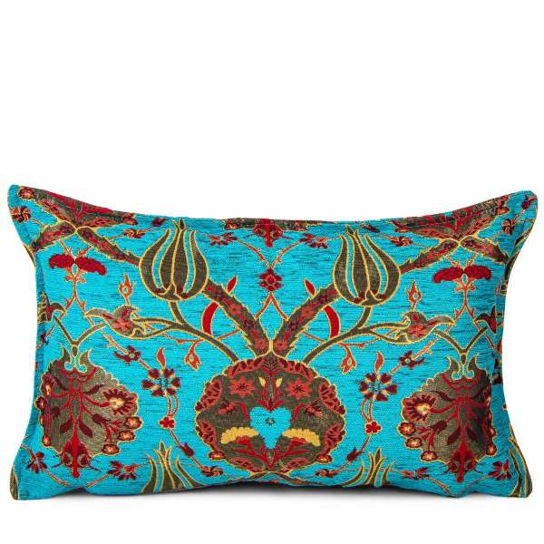 Turkish handmade pillow, Turkish history style, handwoven rectangular cushion (Buy 1 Get 1 Free)